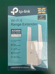 TP-Link - AX3000 Dual-Band Wi-Fi 6 Range Extender - White
